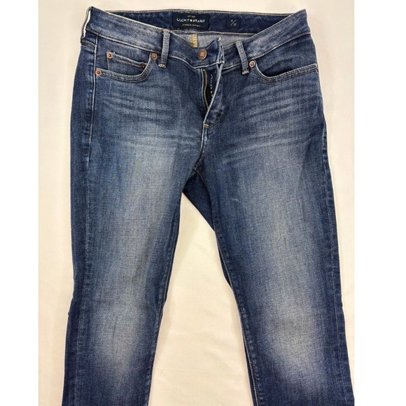 Denim - Lucky Brand Lolita Skinny Jeans Women's 4/27 Blue Denim Stretch